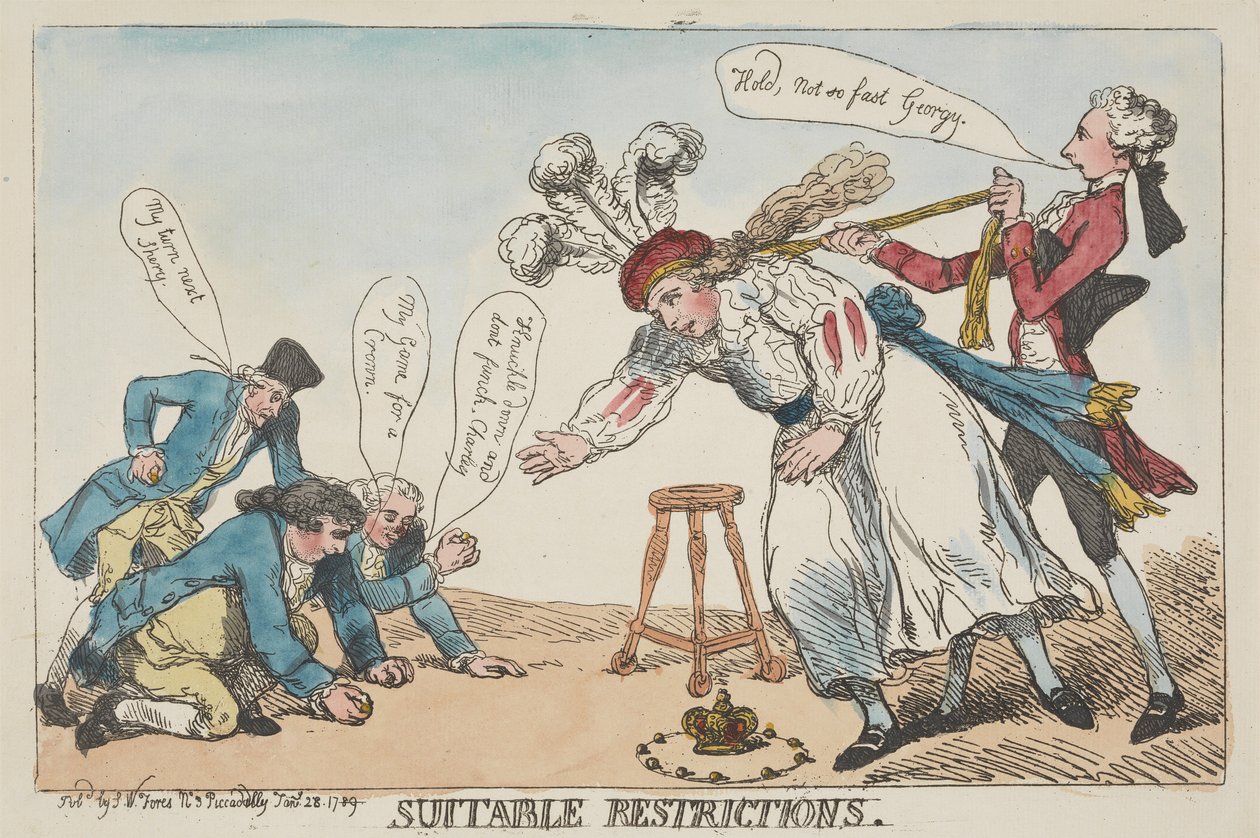 Restricciones adecuadas de Thomas Rowlandson