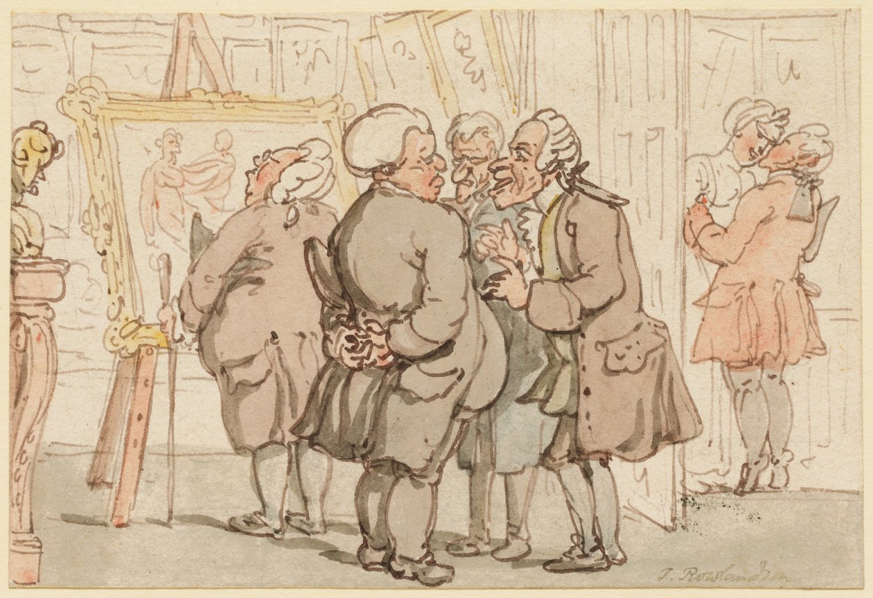 La galería de arte de Thomas Rowlandson