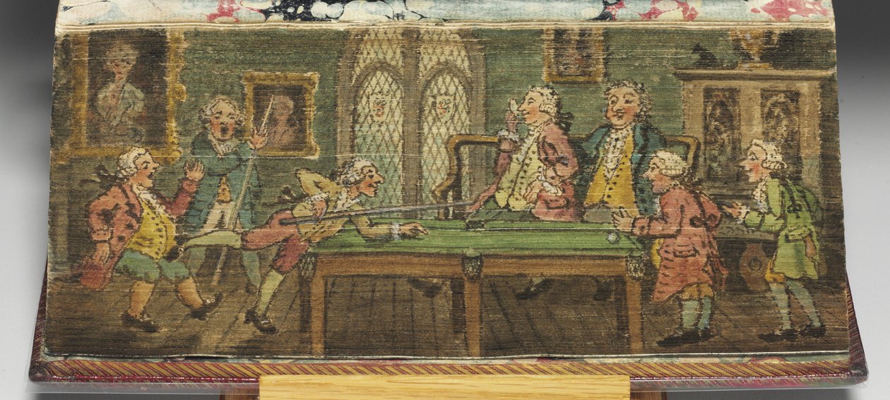 El Libro de Oración Común, (detalle) de Thomas Rowlandson