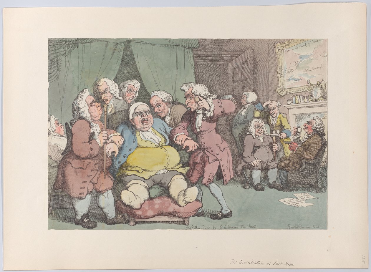 La Consulta, o Última Esperanza de Thomas Rowlandson