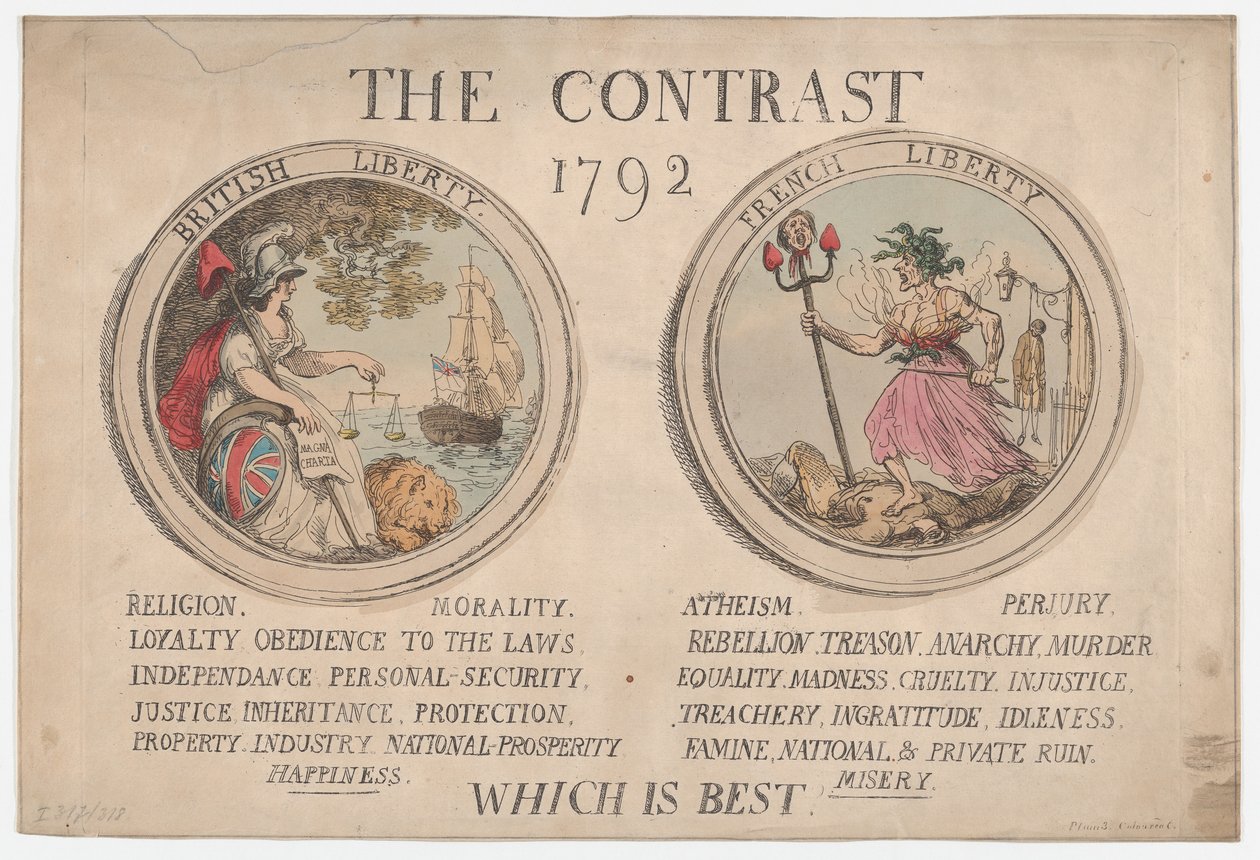El Contraste de Thomas Rowlandson