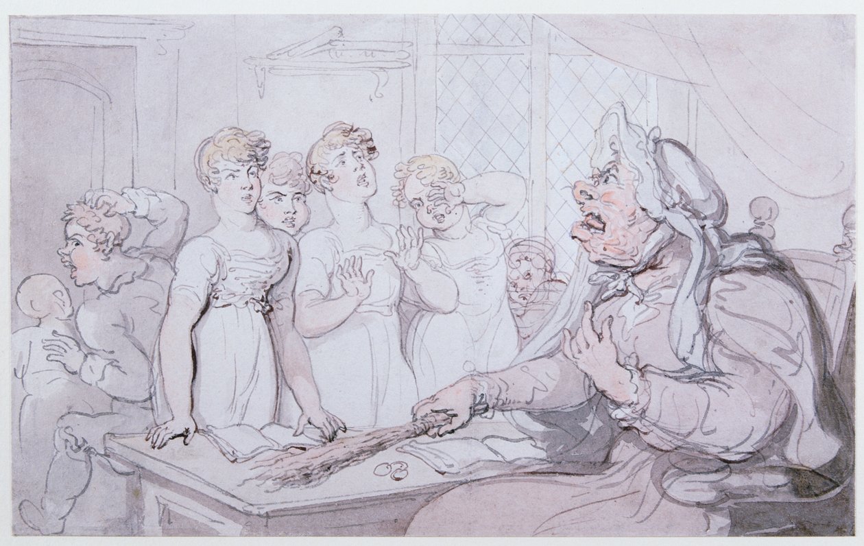 La cruel amante de Thomas Rowlandson