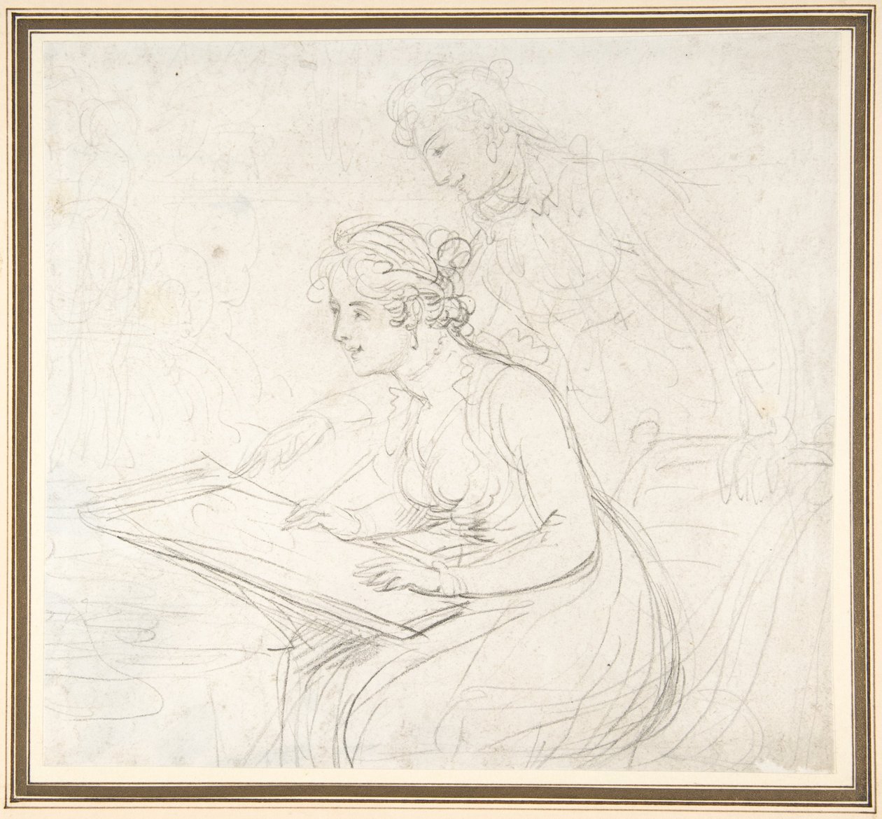 La clase de dibujo de Thomas Rowlandson