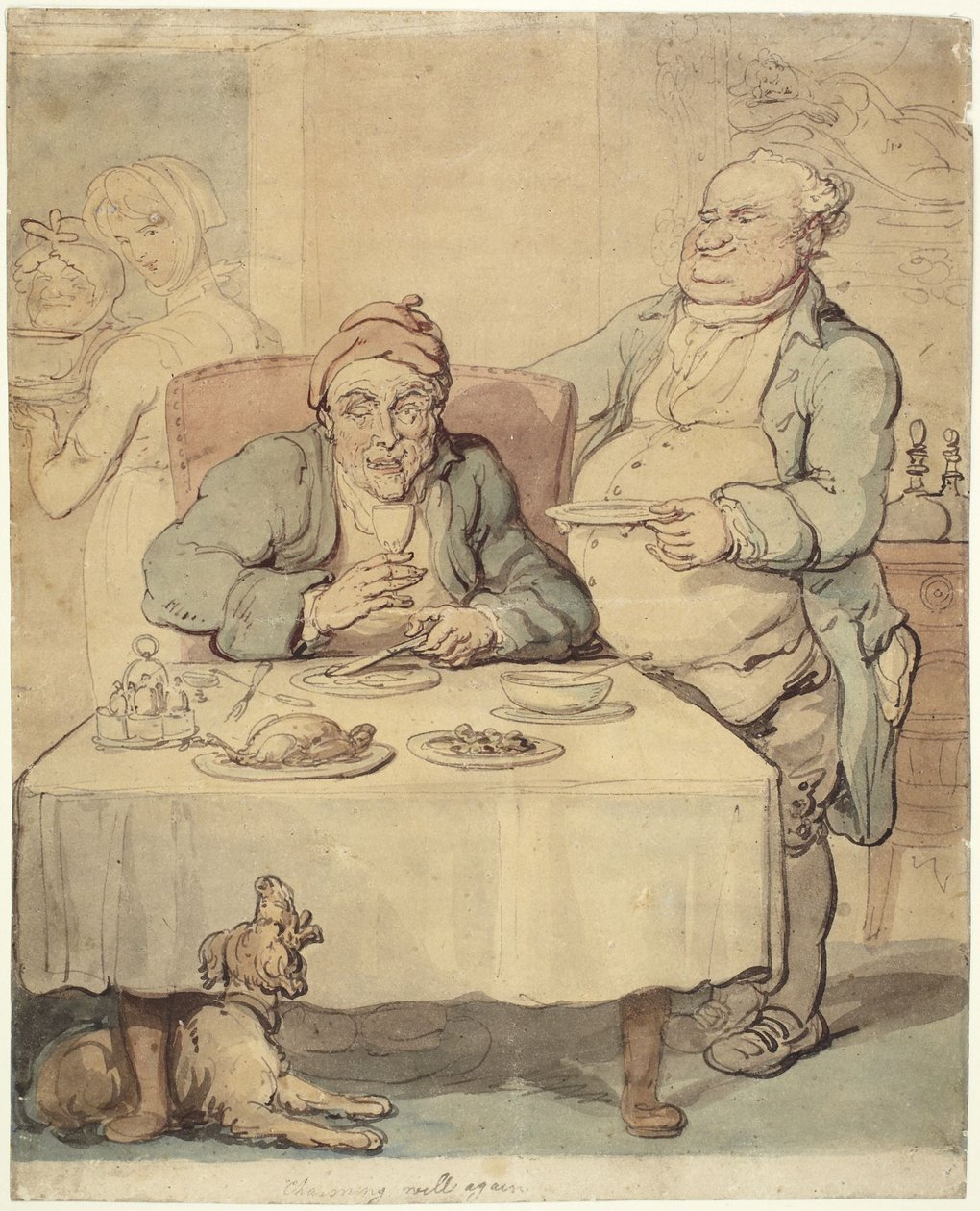The Epicure; Charming vuelve a estar en plena forma de Thomas Rowlandson