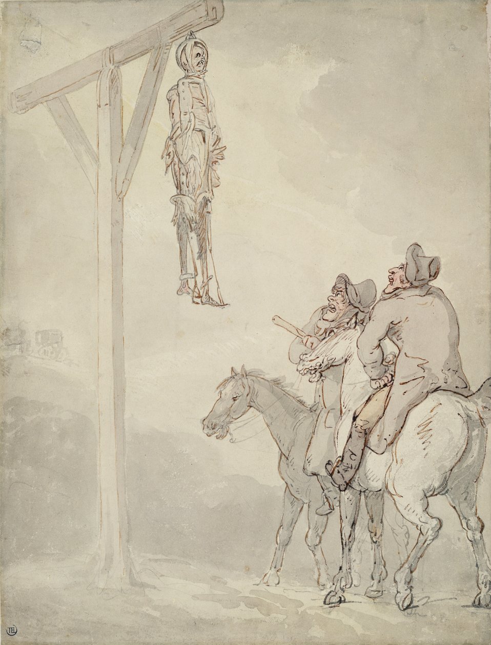 El Cadalso de Thomas Rowlandson