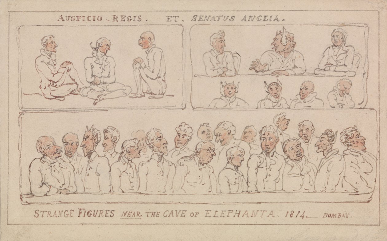 El Gran Maestro o Las aventuras de ¿Quién es ese en Hindustán de Thomas Rowlandson