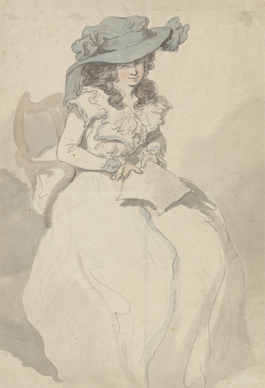 La carta de amor, c.1790 de Thomas Rowlandson