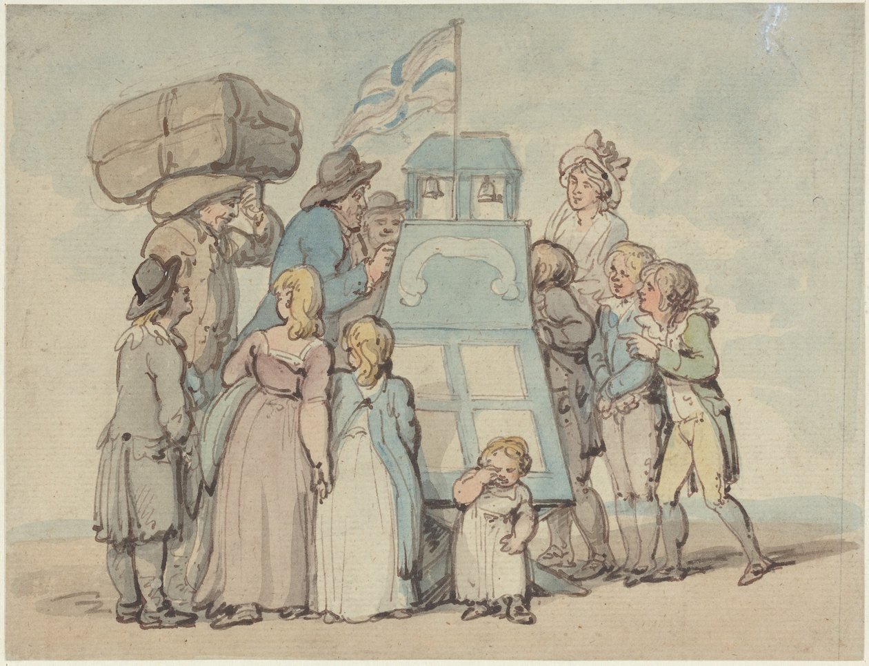 El Peep Show de Thomas Rowlandson