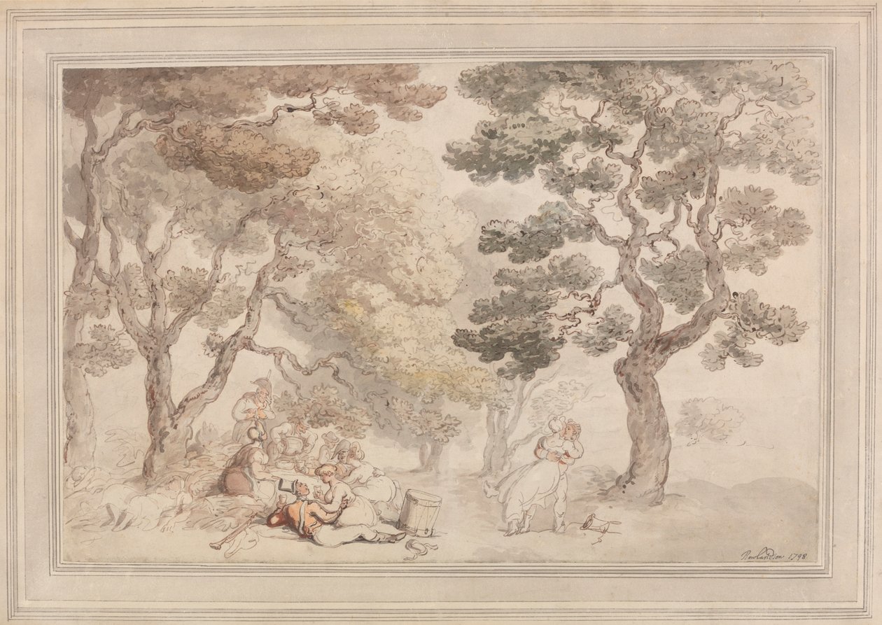 Picnic de Thomas Rowlandson