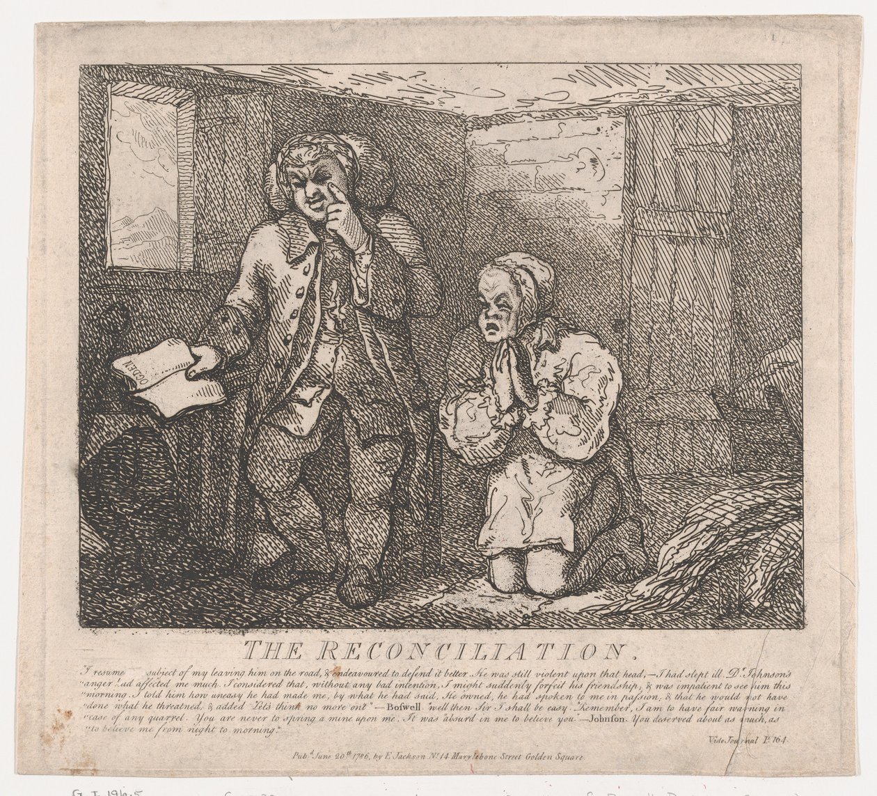La Reconciliación de Thomas Rowlandson
