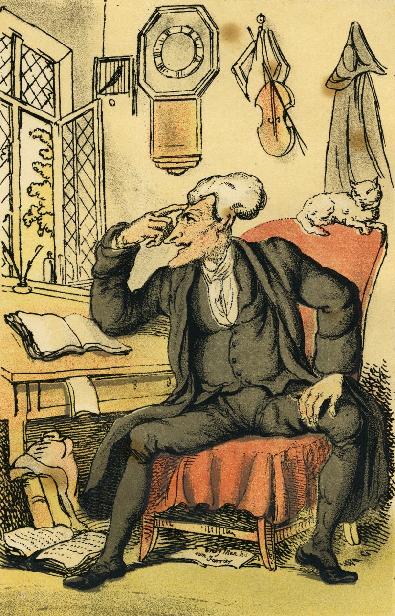 El reverendo Doctor Syntax de Thomas Rowlandson
