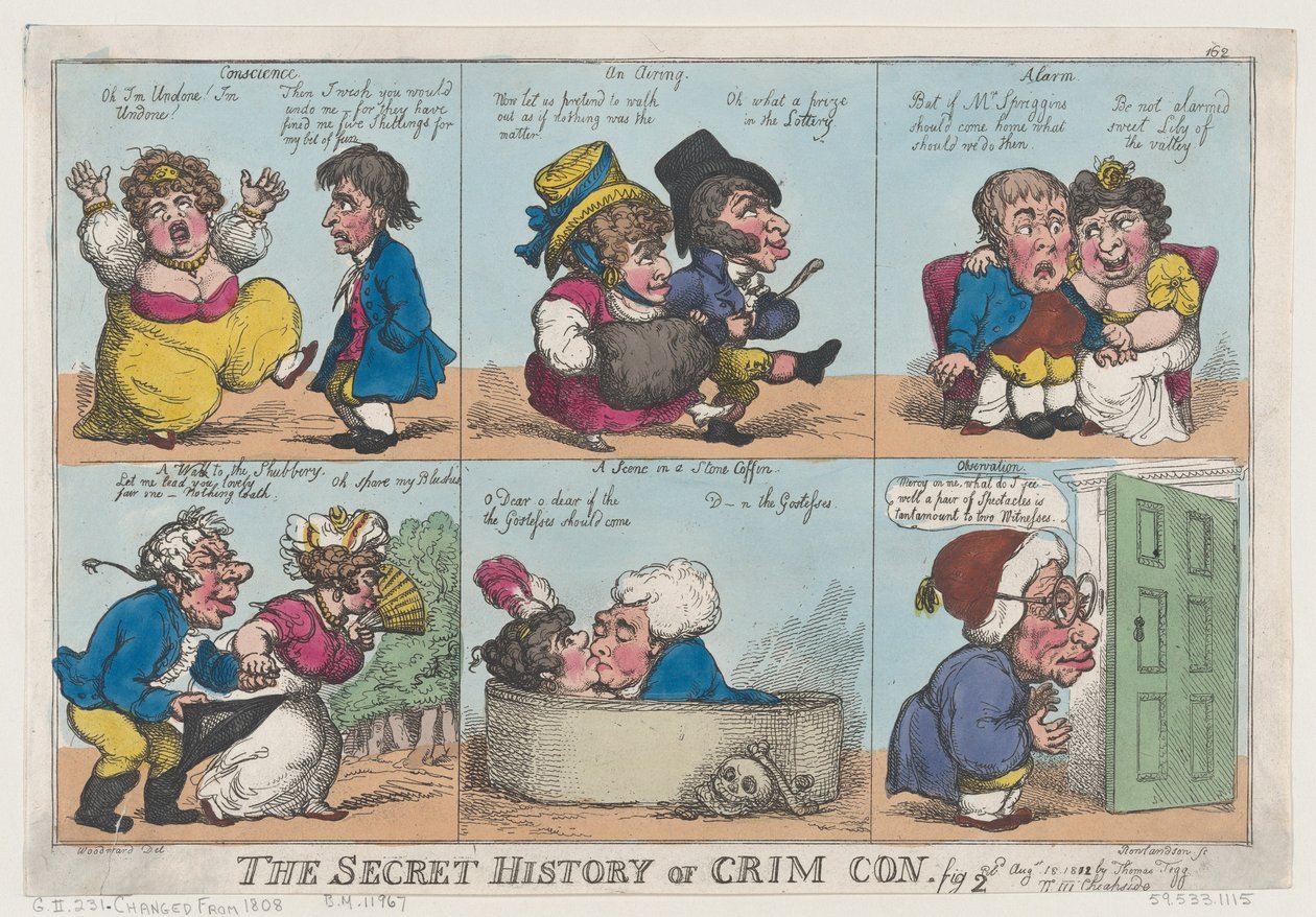 La historia secreta de Crim Con, Fig. 2 de Thomas Rowlandson