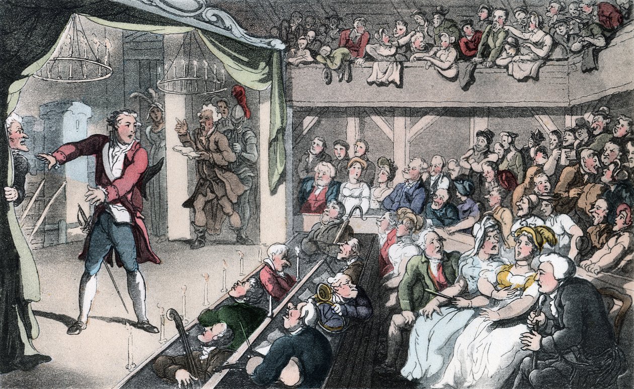 El Escenario, ilustración de 