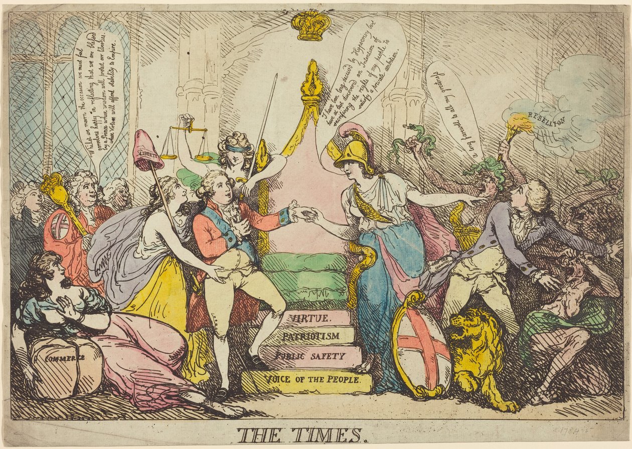 The Times de Thomas Rowlandson