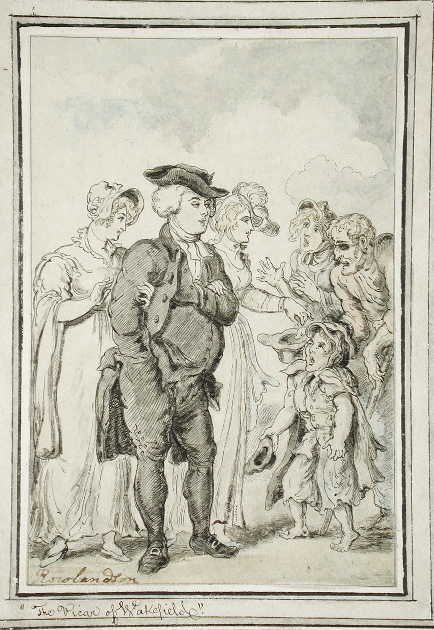 El vicario de Wakefield de Thomas Rowlandson