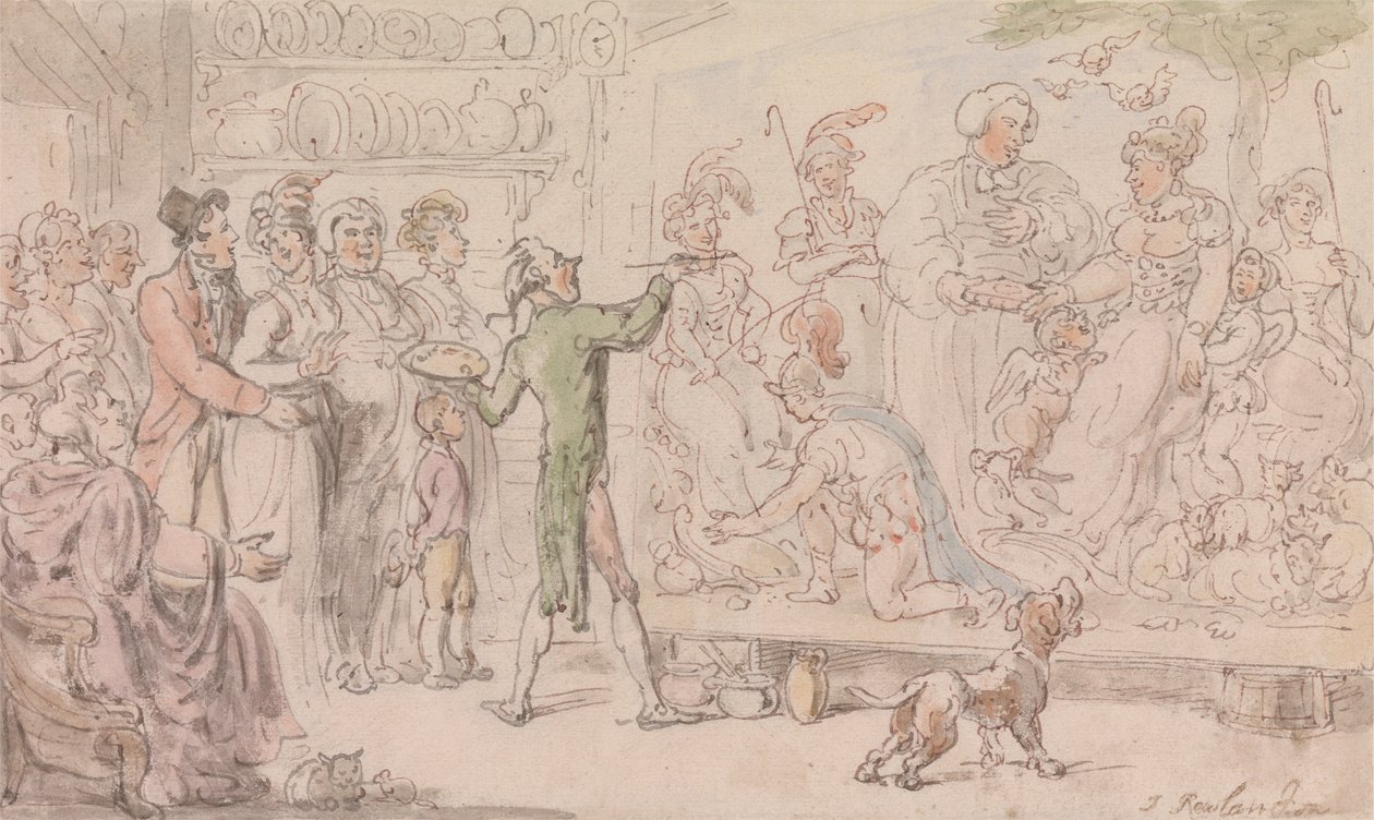 El vicario de Wakefield: El retrato de familia de Thomas Rowlandson