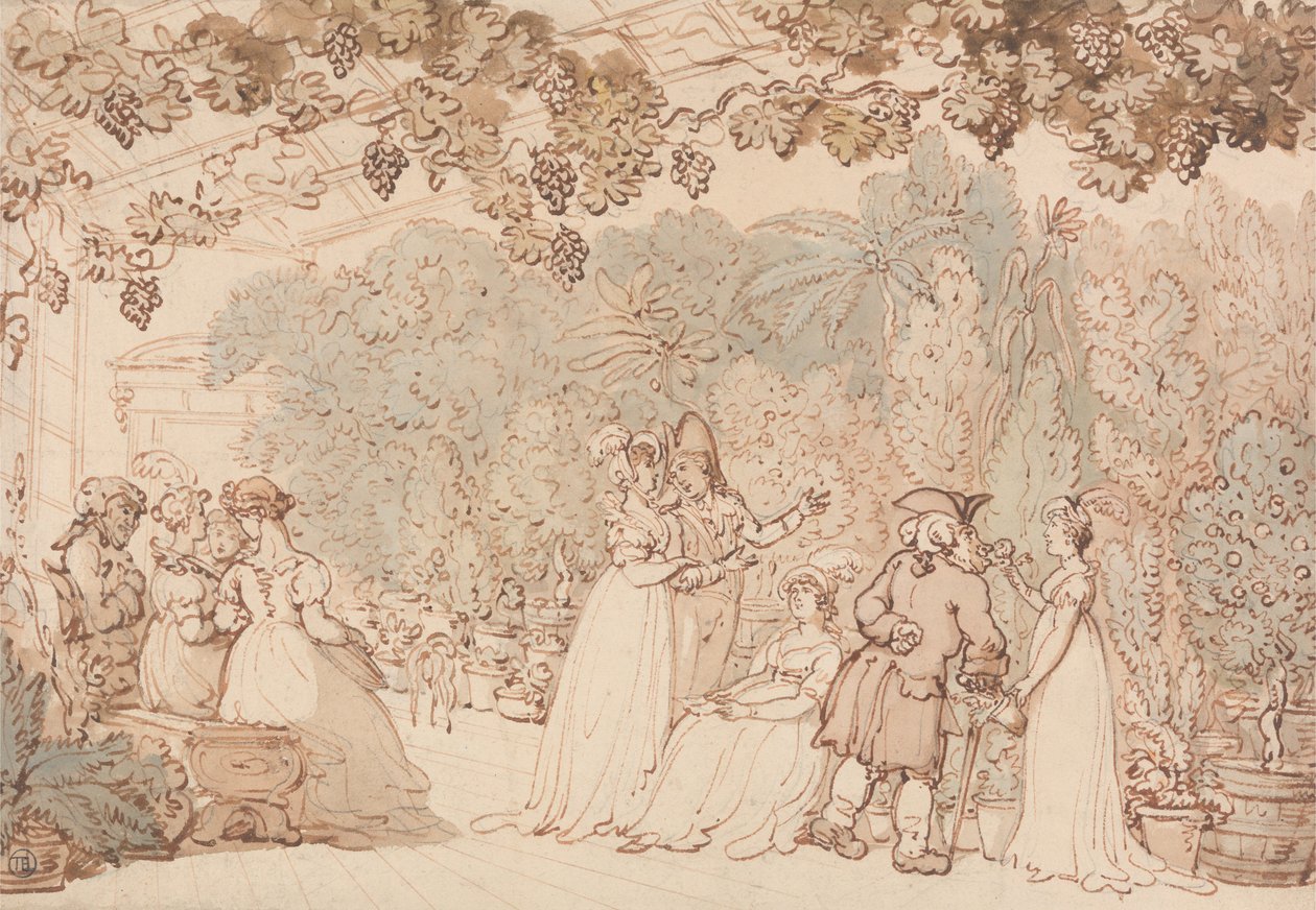 The Vinery de Thomas Rowlandson