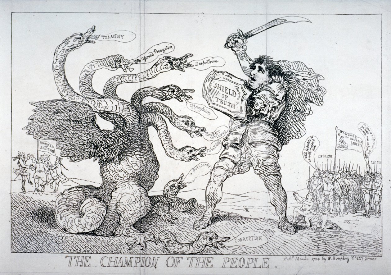 El campeón del pueblo, 1784 de Thomas Rowlandson