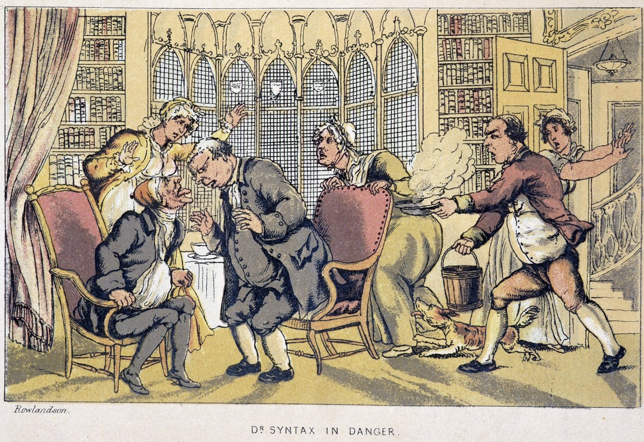 La consulta - en "Doctor Syntax