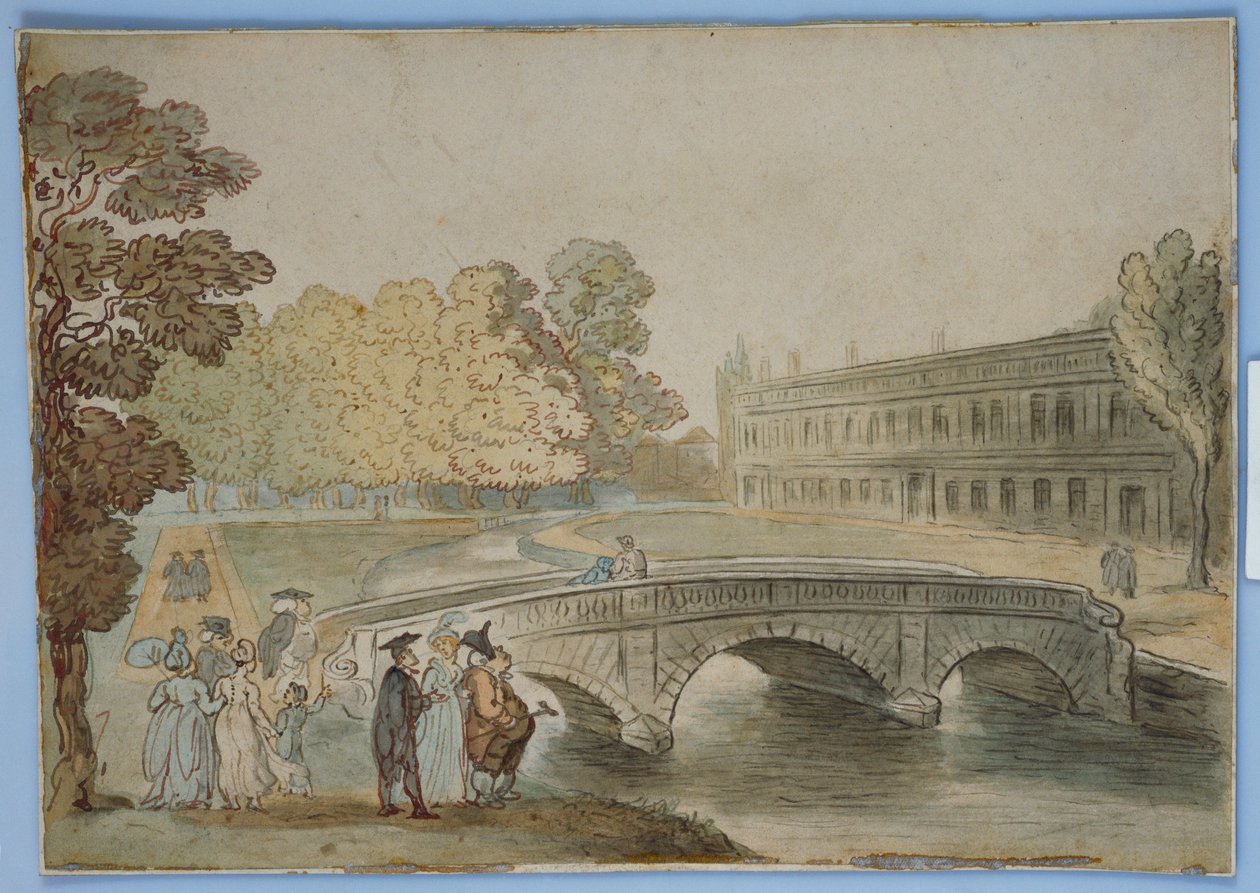 Biblioteca Trinity, Cambridge de Thomas Rowlandson