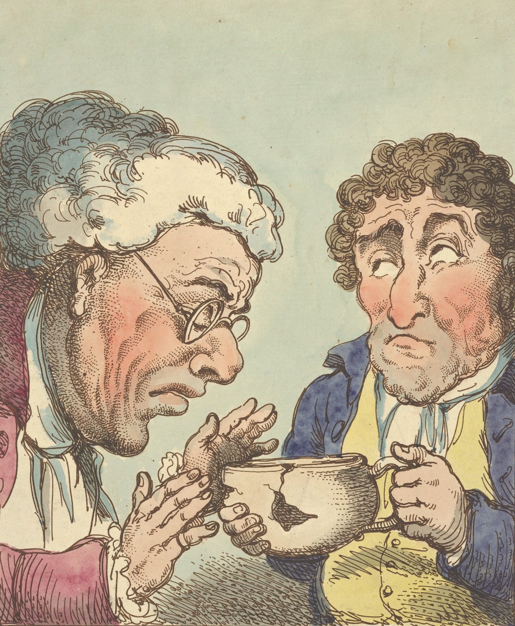 Veneración, 1800 de Thomas Rowlandson