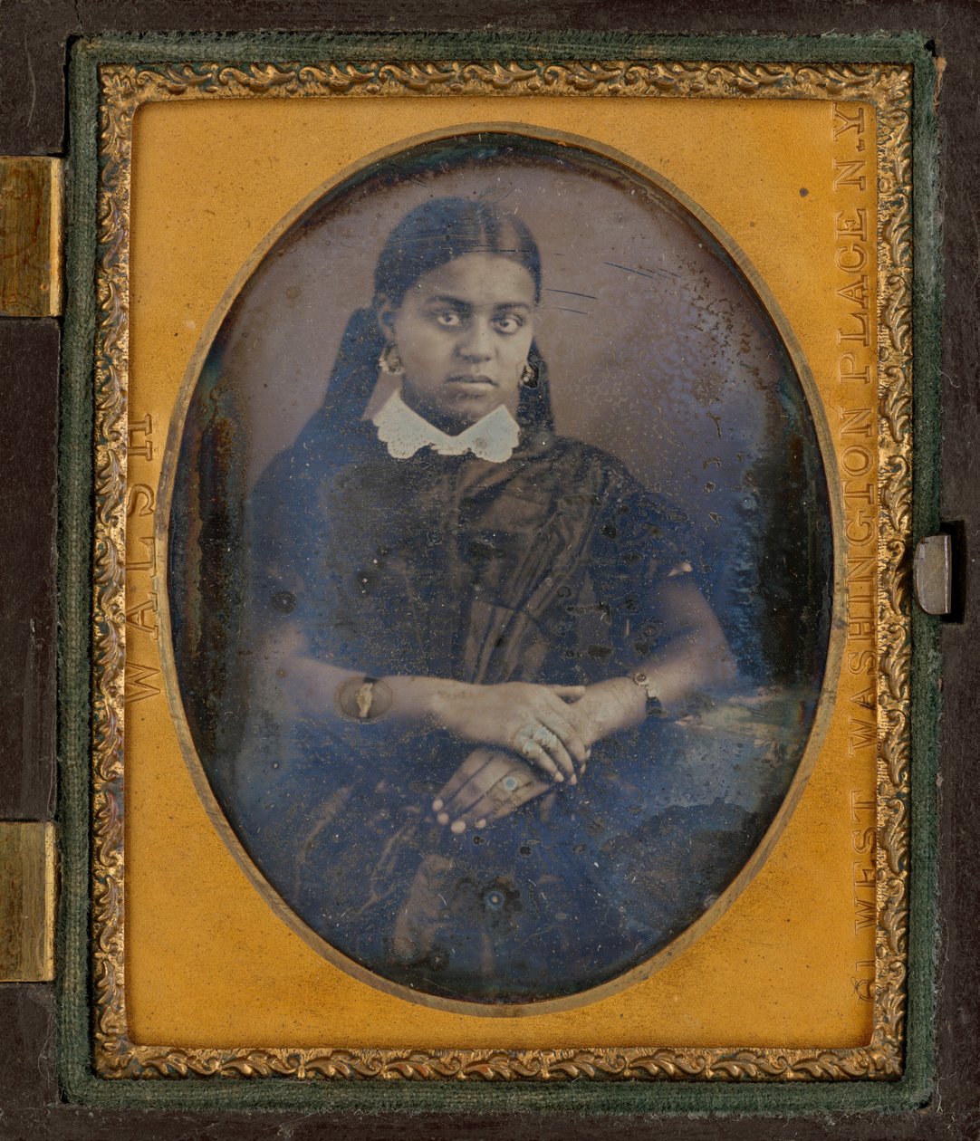 Retrato de mujer,c. 1850 (foto) de Thomas S. Walsh
