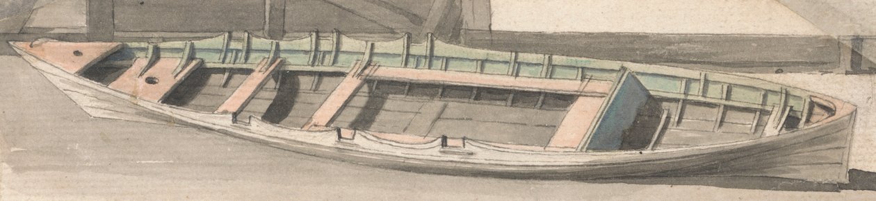 Un bote de remos de Thomas Sandby