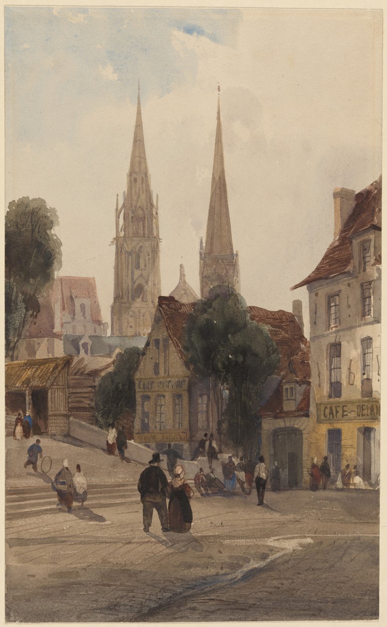 Una calle de Chartres de Thomas Shotter Boys