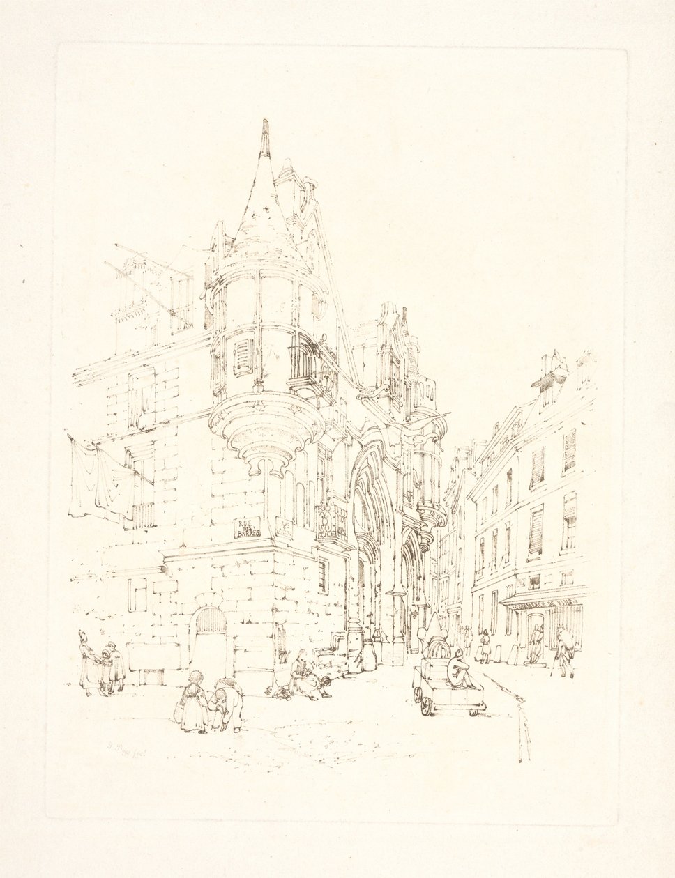Hotel de Sens, París de Thomas Shotter Boys