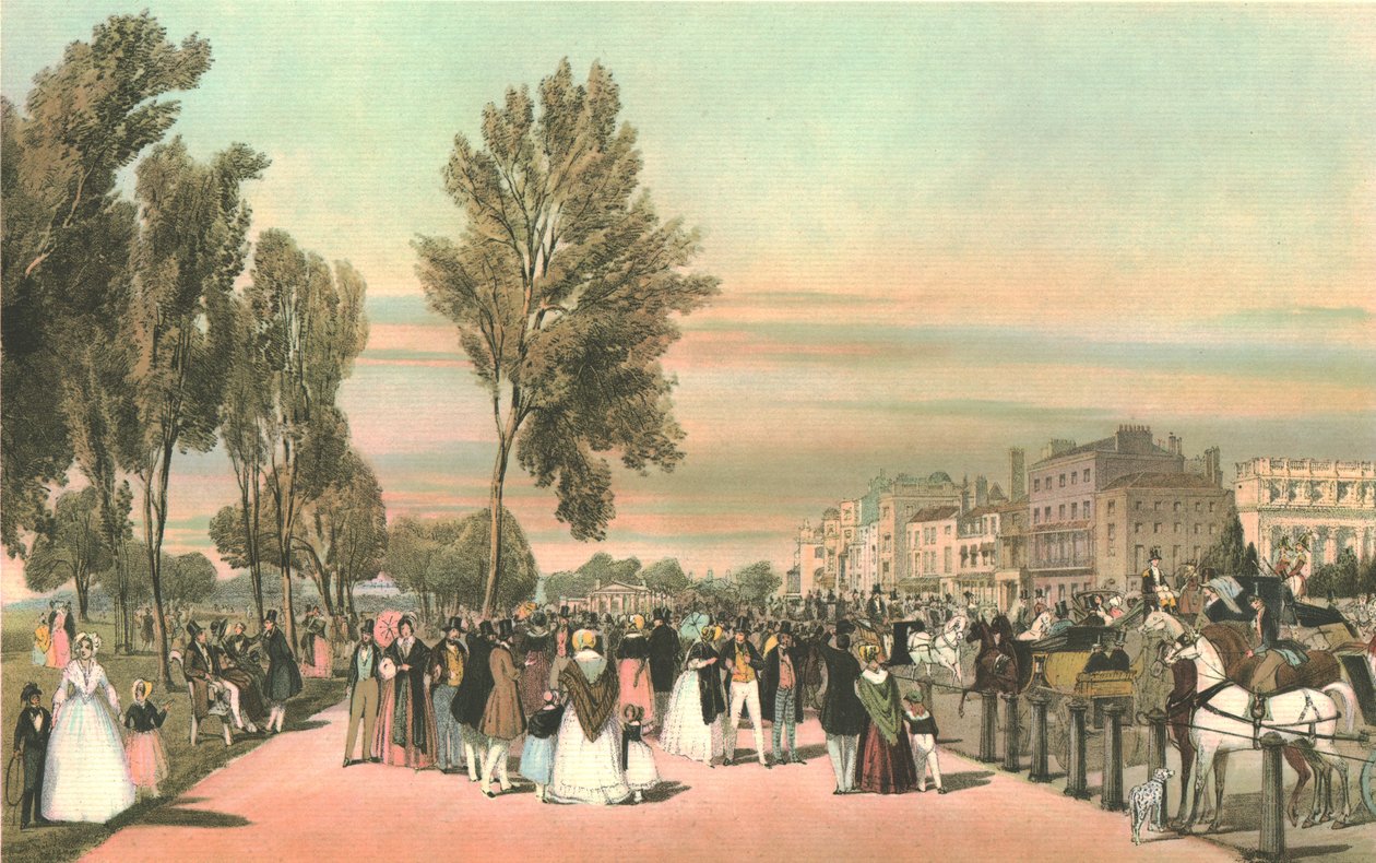 Hyde Park cerca de Grosvenor Gate de Thomas Shotter Boys
