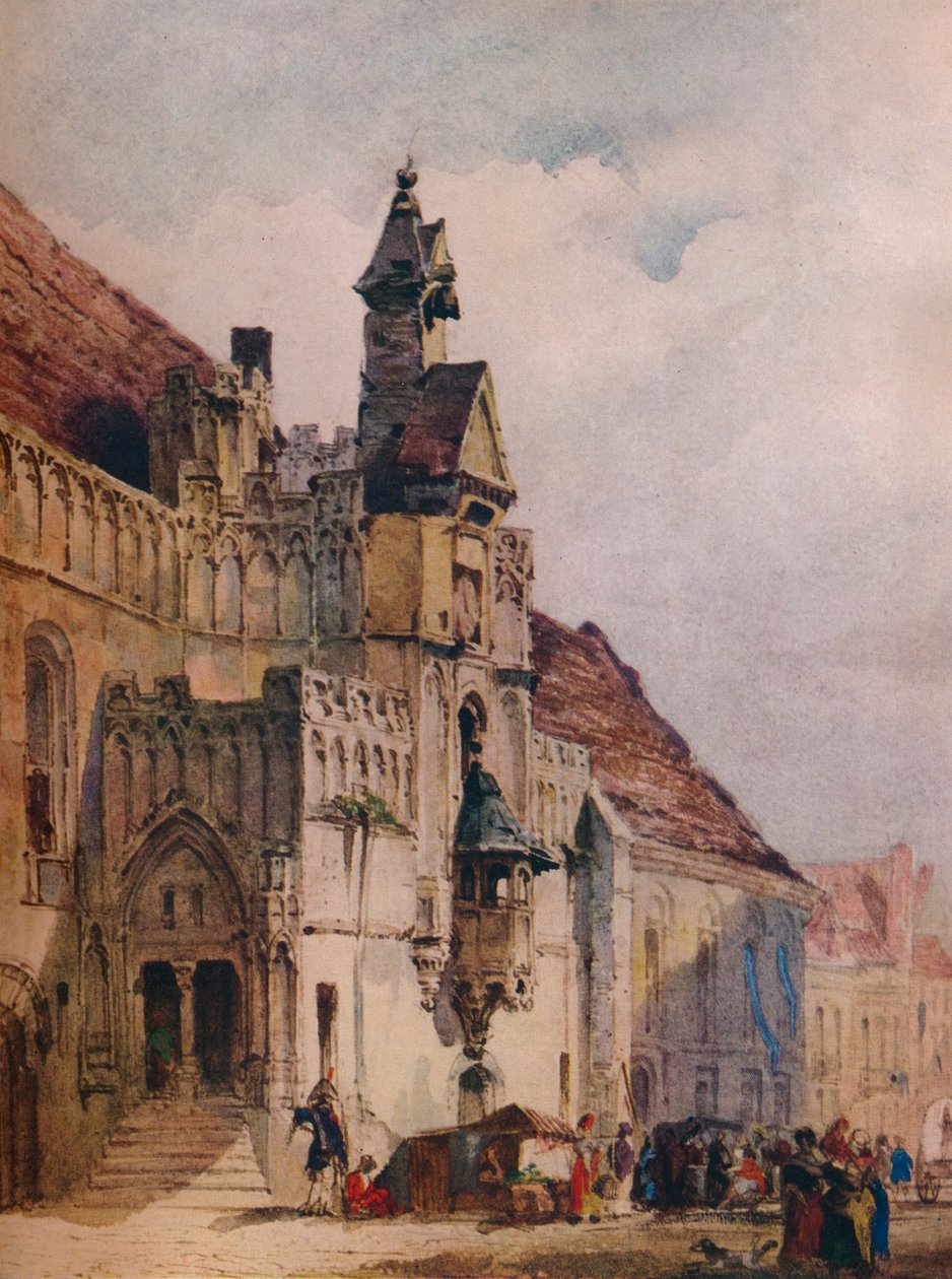 El Ayuntamiento, St Omer, 1867 de Thomas Shotter Boys