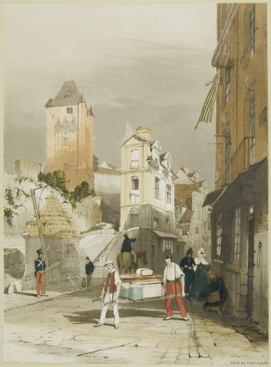 Arquitectura pintoresca en París, Gante, Amberes, Ruan, etc. de Thomas Shotter Boys