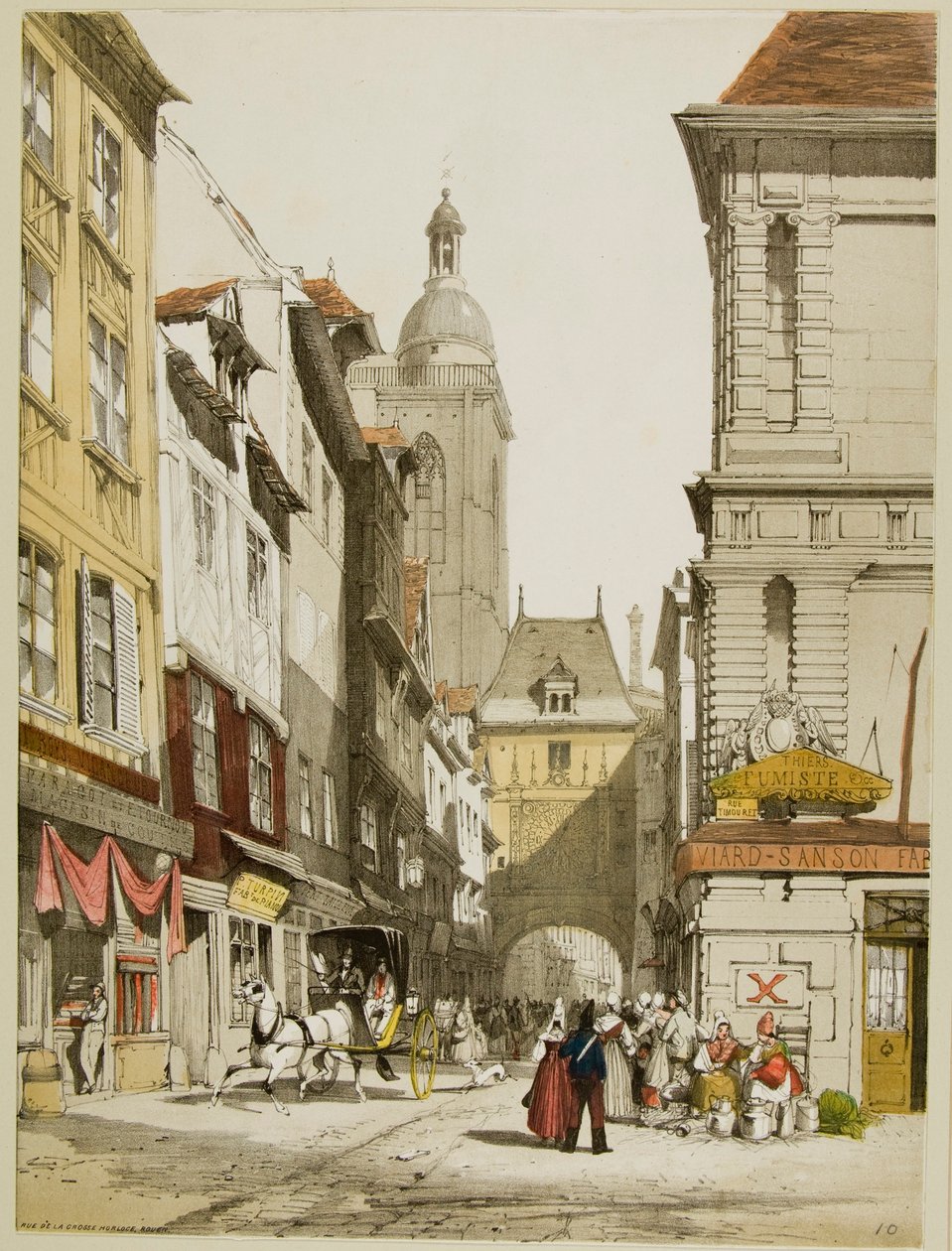 Arquitectura pintoresca en París, Gante, Amberes, Touen, etc. de Thomas Shotter Boys