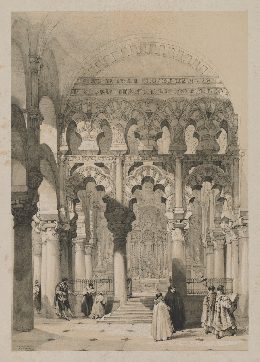 Bocetos pintorescos en España: La Mezquita, Córdoba de Thomas Shotter Boys