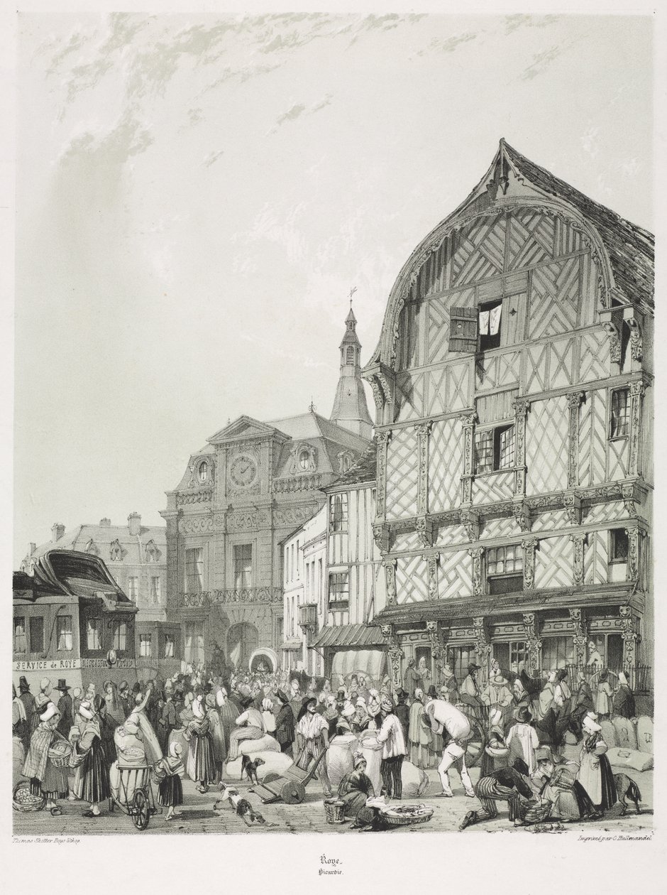 Viajes pintorescos y románticos en la vieja Francia, Picardía (Vol. 2): Roye de Thomas Shotter Boys