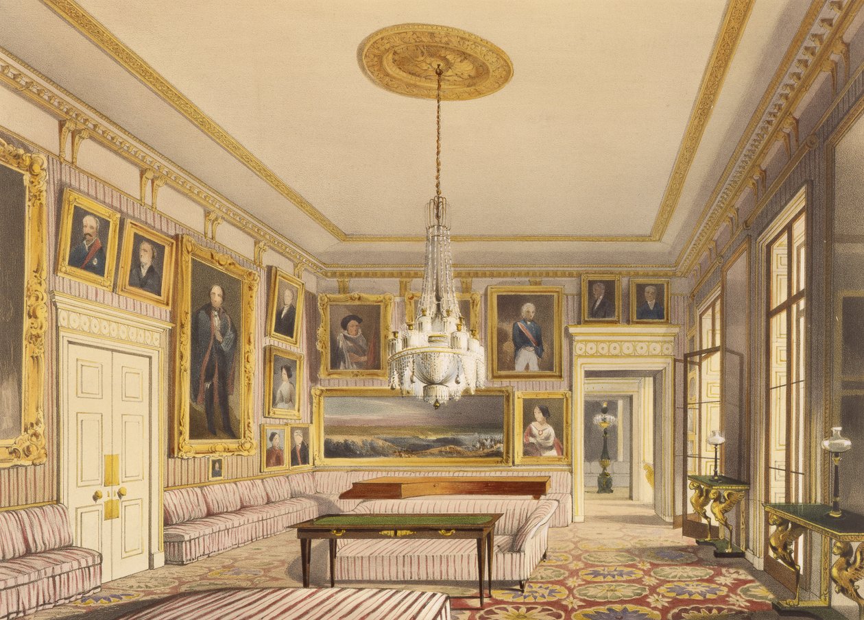 El salón rayado, Apsley House, 1853 de Thomas Shotter Boys