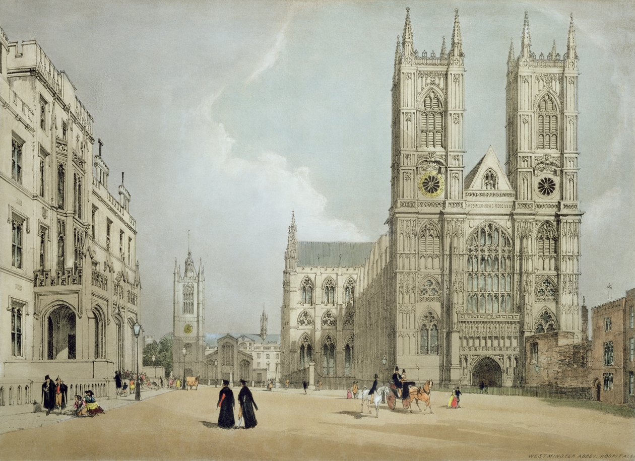 Abadía y hospital de Westminster, de 