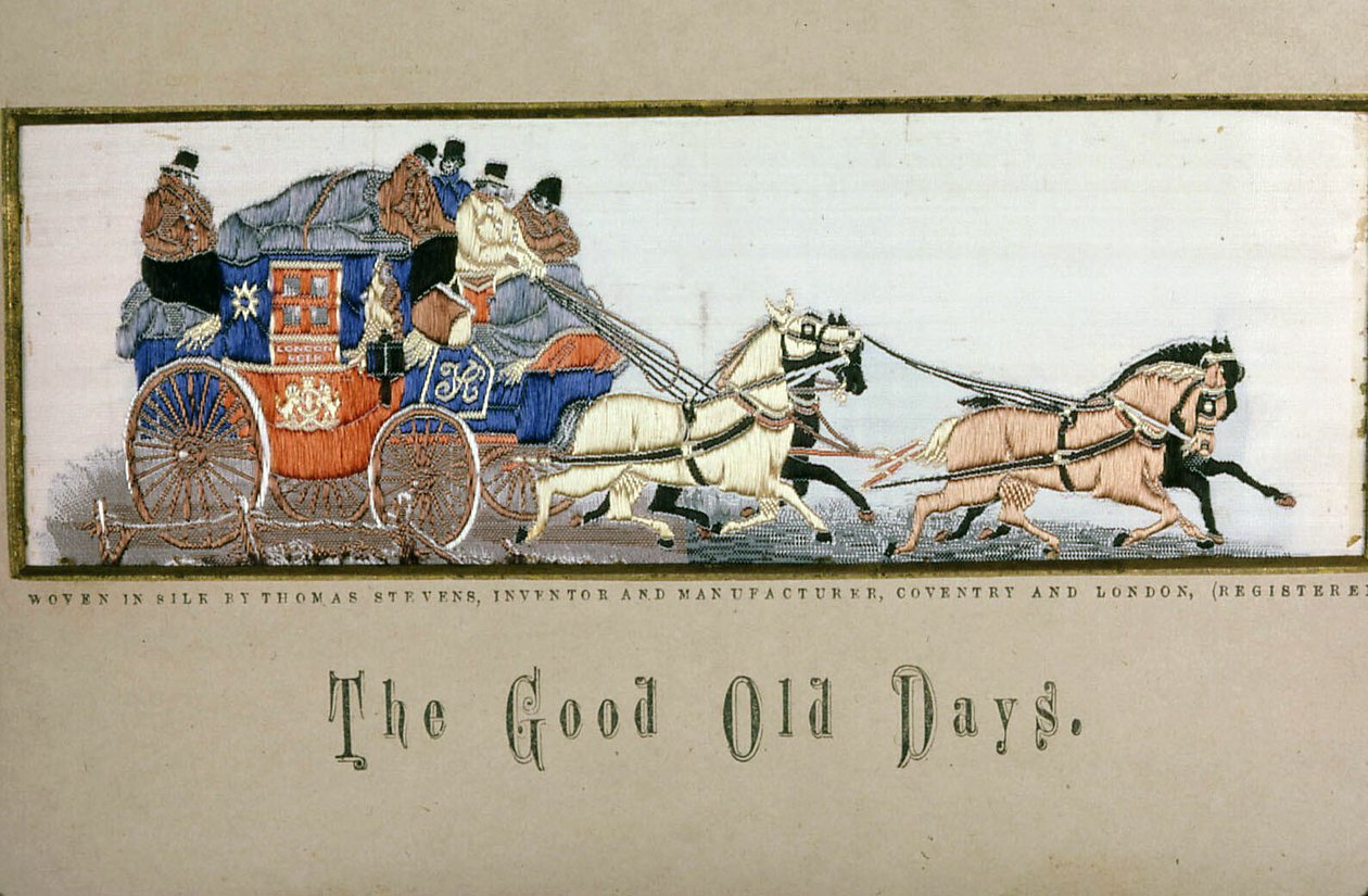 "The Good Old Days" (Royal Mail Coach)" de Thomas Stevens