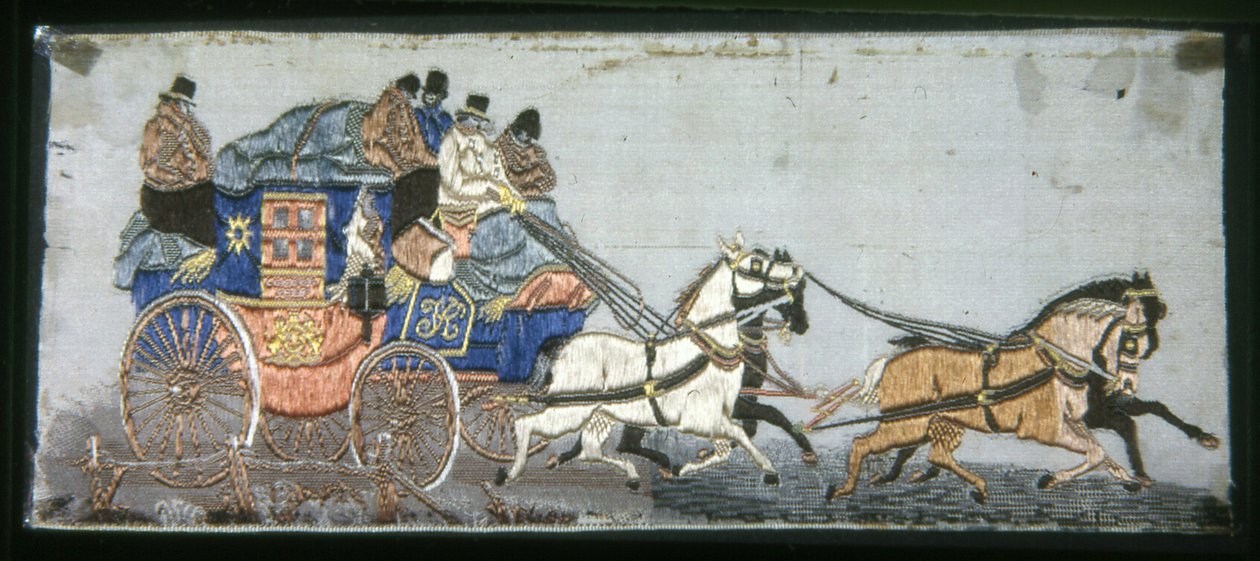 "El London  York Royal Mail Coach" de Thomas Stevens
