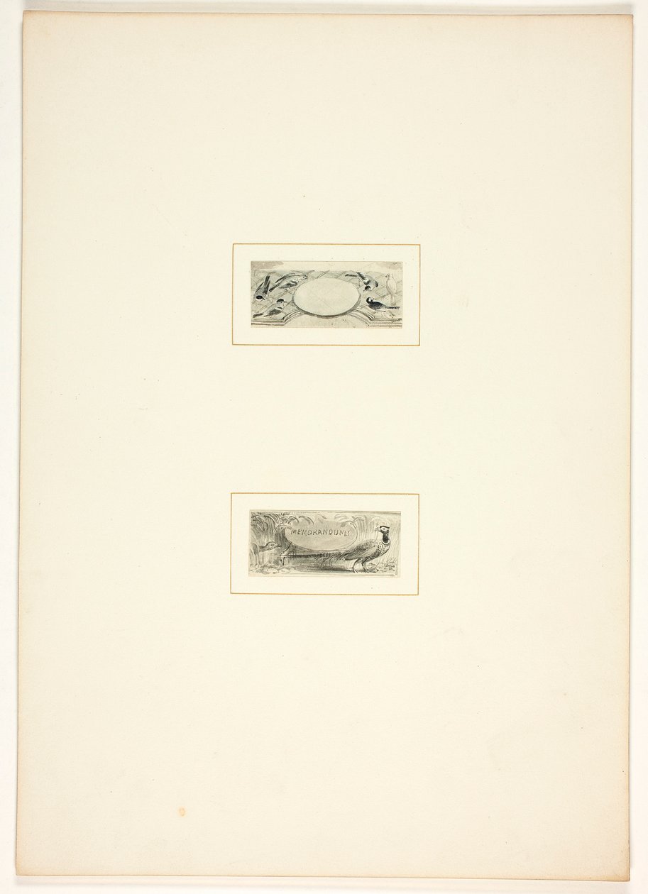 Estudio para una lámina de La tarea de Thomas Stothard