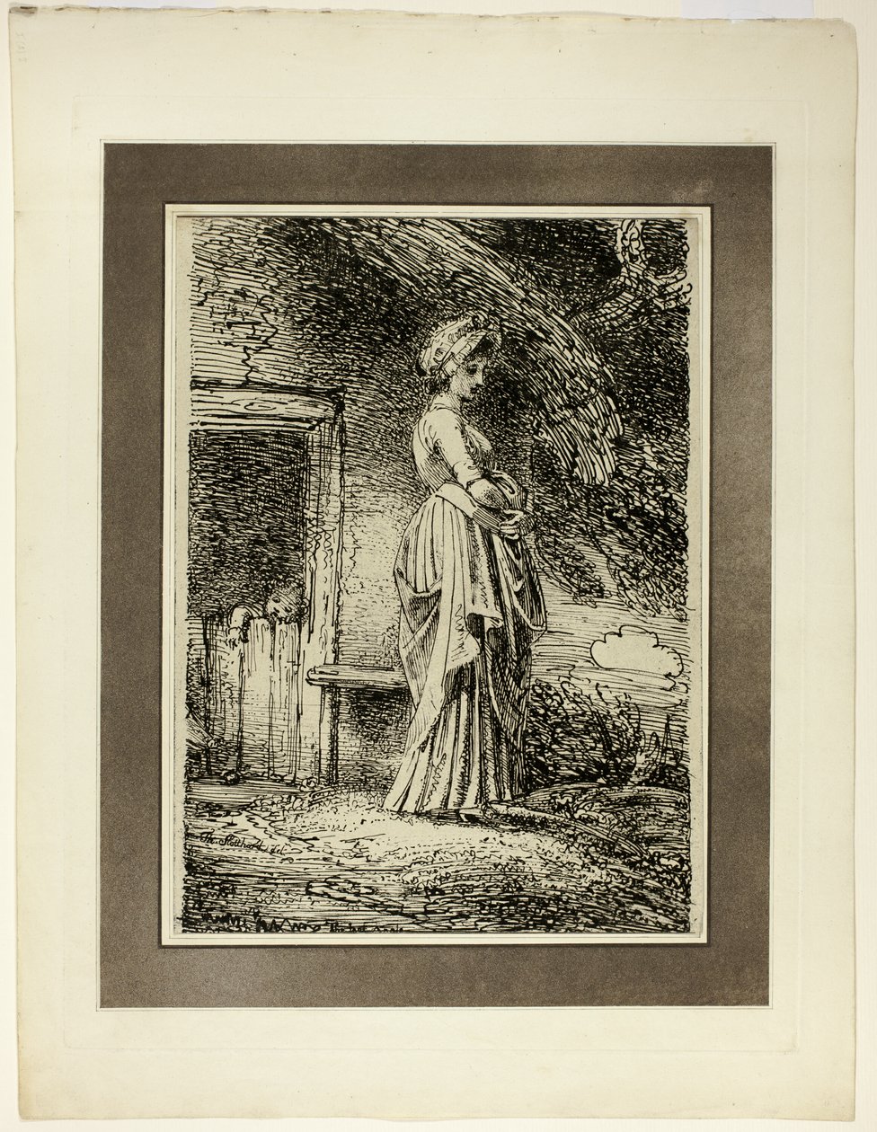 La manzana perdida, del primer número de Especímenes de Poliautografía de Thomas Stothard