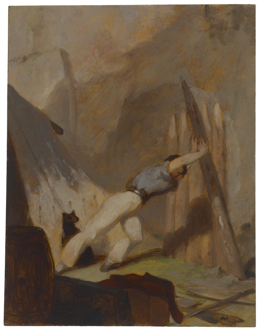 Construyendo un refugio de Thomas Sully