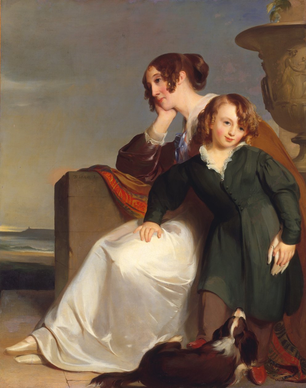 Madre e hijo, 1840 de Thomas Sully