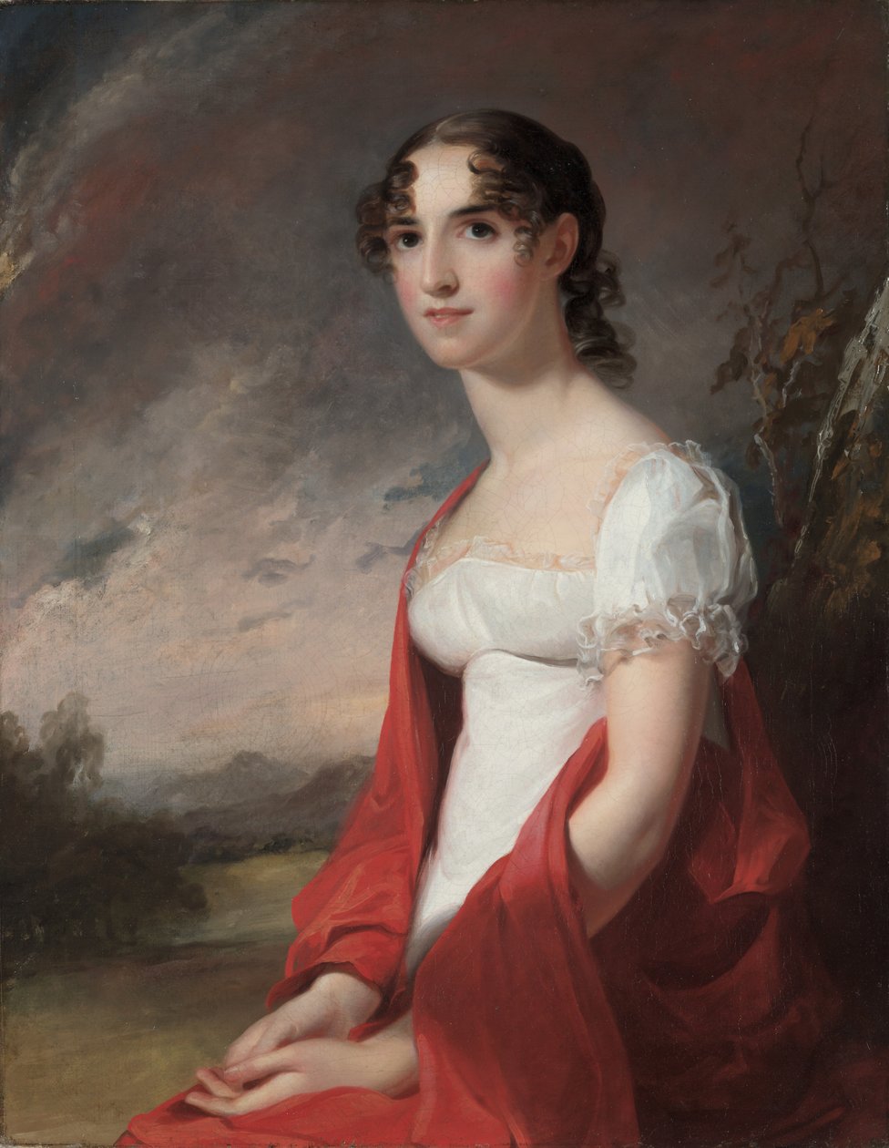 Retrato de Mary Sicard David, 1813 de Thomas Sully