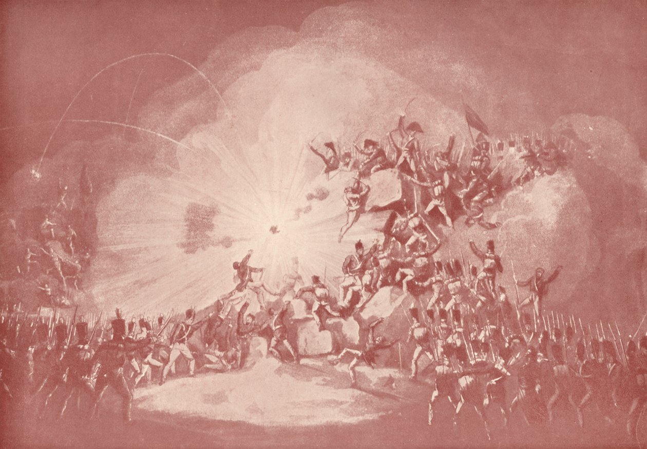 Asalto a Ciudad Rodrigo, 19 de enero de 1813, 1813 1909 de Thomas Sutherland