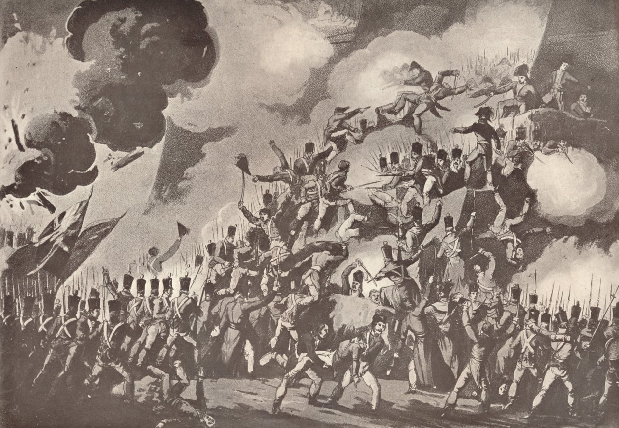 Asalto de San Sebastián, 31 de agosto de 1813, 1909 de Thomas Sutherland