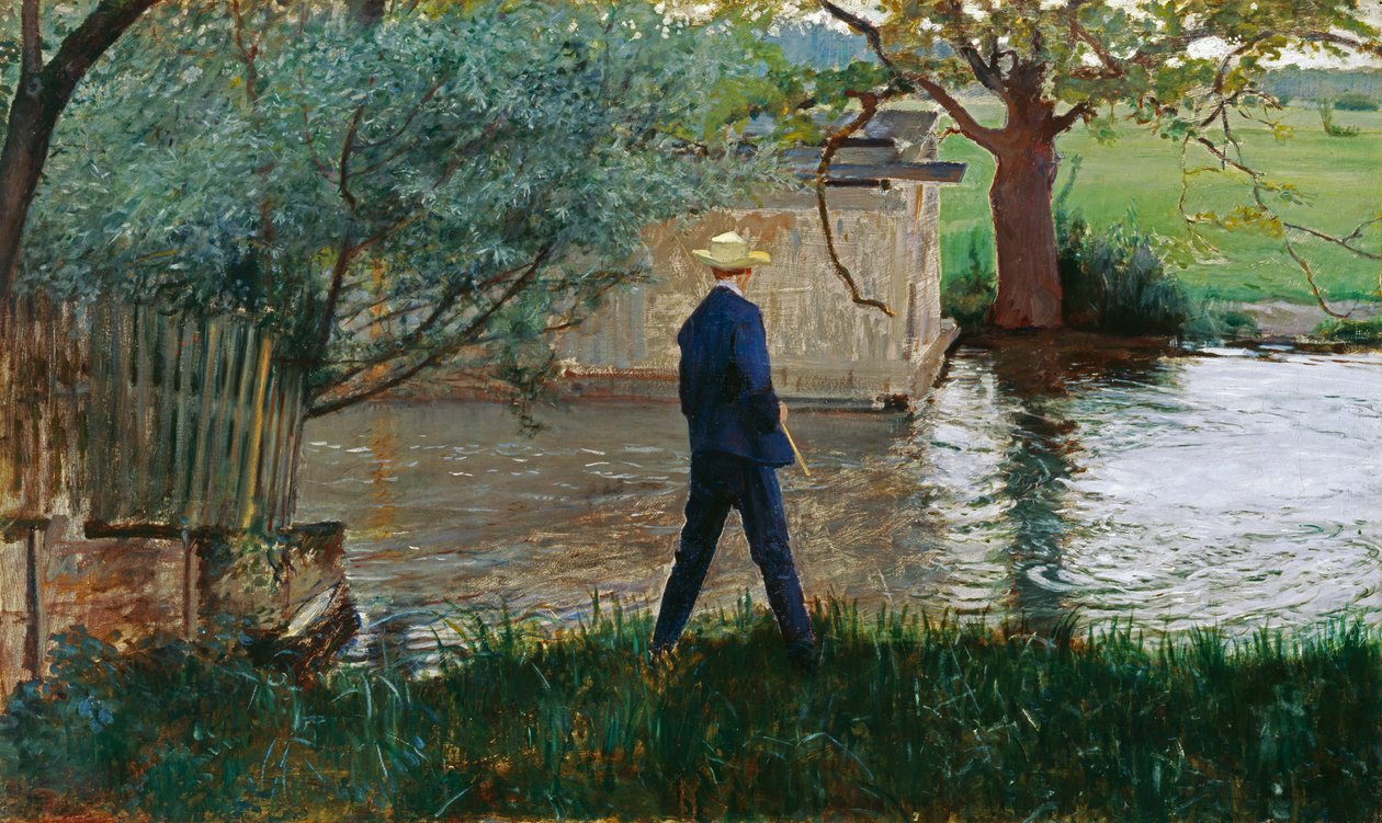 el pescador de Thomas Theodor Heine