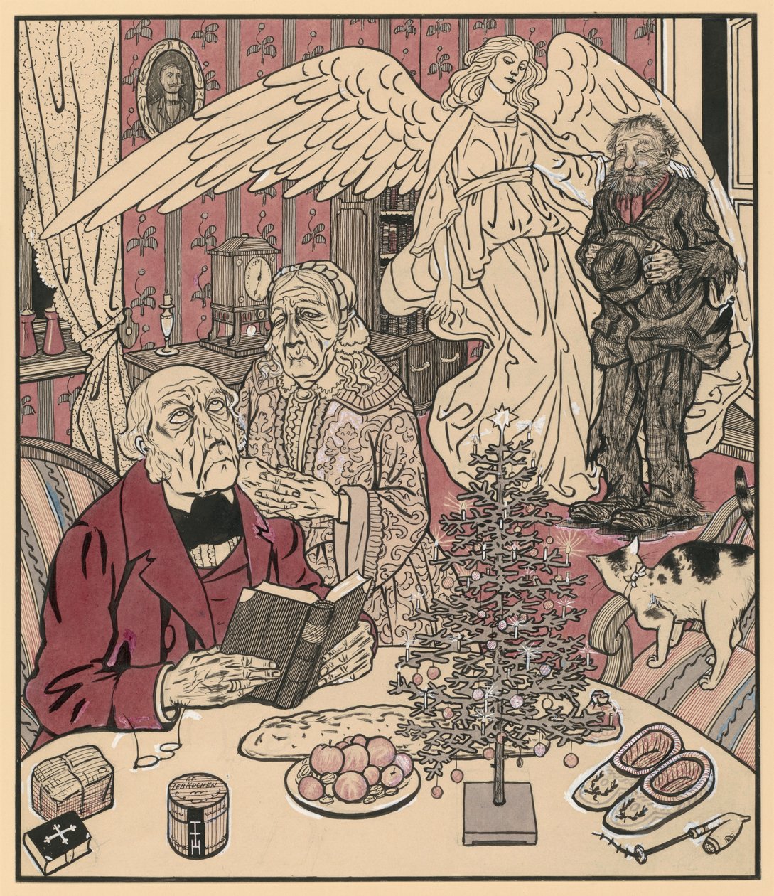 El hijo pródigo o El hijo descarriado (Imágenes de la vida familiar, n.º 4) de Thomas Theodor Heine