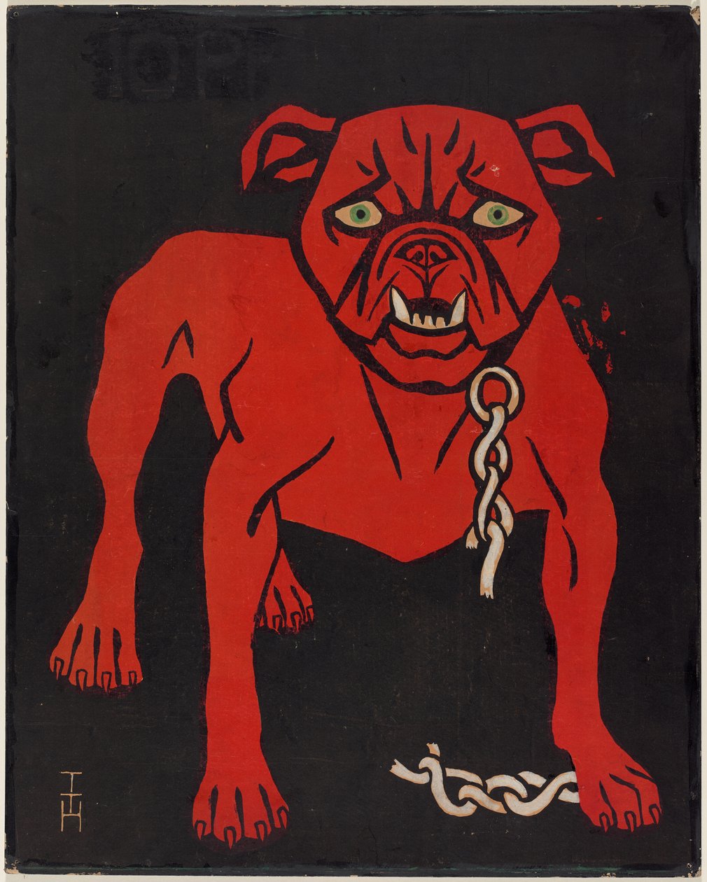 Die Simplicissimus-Bulldogge de Thomas Theodor Heine
