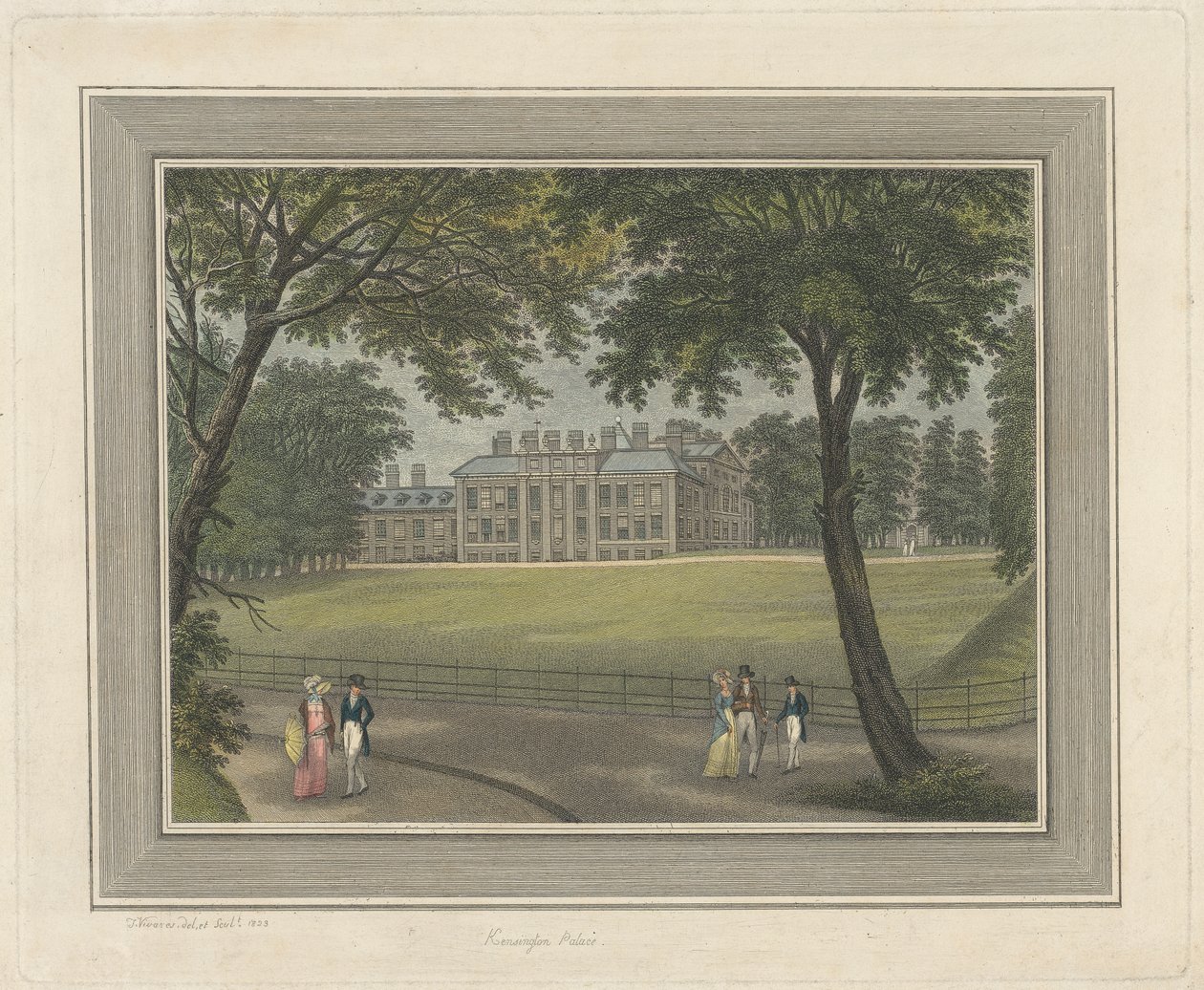 Palacio de Kensington de Thomas Vivares